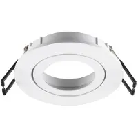 SLV Inbouwring New Tria 68 rond wit - zonder fitting