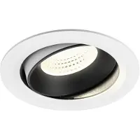 SLV Inbouwspot Numinos Move XL wit/zwart 4000K - 55gr