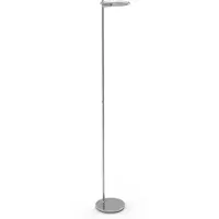 Steinhauer Vloerlamp Turound staal met helder glas