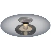 Pure Tafellampe , Vitrum, dimbare, Grijs, Woonkamer, Glas, Modern