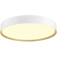 SLV LED Plafondlamp | 23W 3000K/4000K 2600lm 930/940 | IP44 Dimbaar Wit | DECONA