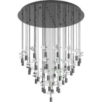 Eglo Unieke hanglamp Comareira grijs 3-staps CCT