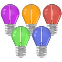 Circle Feestverlichting Set 1w E27 Van 5 Kleuren