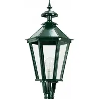 Ks Verlichting Nostalgische zeskantige lantaarn lamp Bergharen K7 zwart