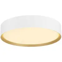 SLV Plafondlamp Decona 30 wit-goud Ø 30cm