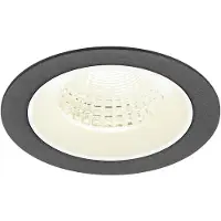SLV Inbouwspot Numinos M zwart/wit 4000K - 55gr