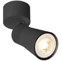 SLV Opbouwspot Puri 2.0 Cone zwart enkel