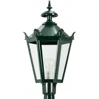 Ks Verlichting Nostalgische lantaarnlamp Bergum K7B met kronen - groen