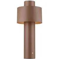 SLV Design tuinlamp Photoni Cyl Pole 45 roestbruin 45cm