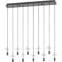 Eglo Hanglamp design Comareira grijs 3-staps CCT
