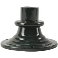 Ks Verlichting Sokkelplaatje Plinth rond - groen