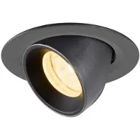 SLV Inbouwspot Numinos Gimble XS zwart 3000K - 20gr