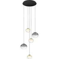 Eglo Hanglamp Pantoja zwart Ø 68cm