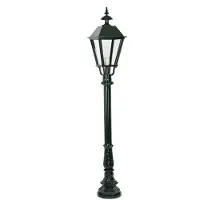 Ks Verlichting Staande tuinlamp Wells lantaarn - zwart