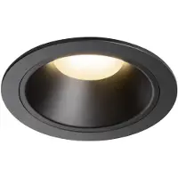 SLV Inbouwspot Numinos XL zwart 3000K - 55gr