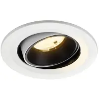 SLV Inbouwspot Numinos Move S wit/zwart 3000K - 55gr