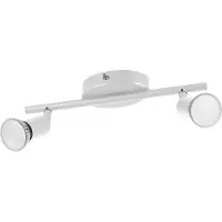 Eglo Plafondlamp Buzz-Led 2-lichts wit