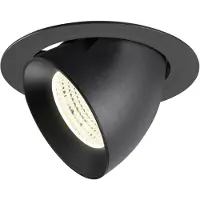 SLV Inbouwspot Numinos Gimble XL zwart 4000K - 55gr