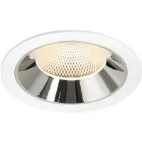 SLV Inbouwspot Numinos XL wit/chroom 2700K - 40gr