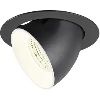 SLV Inbouwspot Numinos Gimble XL zwart/wit 4000K - 55gr
