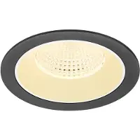 SLV Inbouwspot Numinos XL zwart/wit 3000K - 55gr