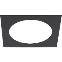 SLV Inbouwframe Voor Numinos Xl Recht 240 180mm Zwart