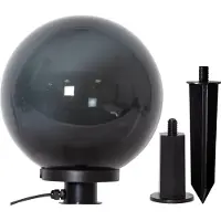 Eglo Bollamp met spike Monterollo Smoke Ø 30cm