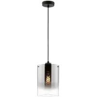 FISCHER&HONSEL GMBH Hanglamp Samu smoke glas