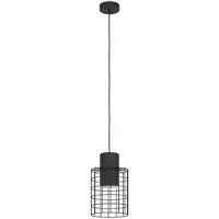 Eglo Hanglamp Milligan 1xe27 Zwart 200mm