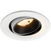 SLV Inbouwspot Numinos Move S wit/zwart 2700K - 20gr