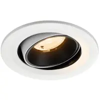 SLV Inbouwspot Numinos Move S wit/zwart 2700K - 40gr
