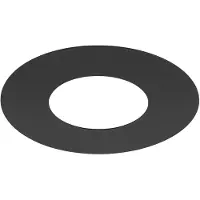 SLV Inbouwframe Voor Numinos M Rond 240 120mm Zwart