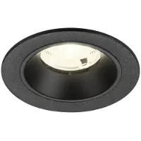 SLV Inbouwspot Numinos S zwart 4000K - 20gr