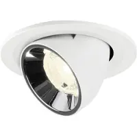 SLV Inbouwspot Numinos Gimble S wit/chroom 4000K - 40gr