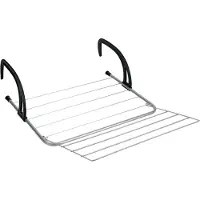 Tomado - Seram - Droogrek Hangend - 7 meter drooglengte - Hangdroogrek - Verstelbare Armen - Grijs