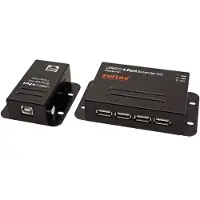Roline USB 2.0 verlenging via RJ45, 4x USB, max. 50m