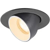 SLV Inbouwspot Numinos Gimble XS zwart/wit 2700K - 55gr
