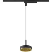 SLV Hanglamp Voor Rail Grip Flat 1 Fase Zwart