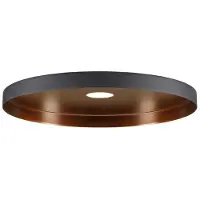 SLV Lampenkap | LALU PLATE 33 | lampenkap | E27 Base | Mix&Match | h: 1 |5 cm | zwart / bro