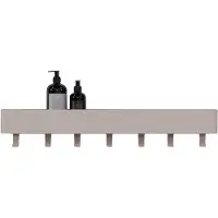 Spinder Design Multi 7 Wandkapstok H 13 cm - Silky Taupe