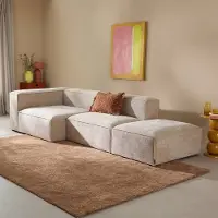 NOUS hoekbank links Igor - beige