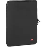 Rivacase Hoes voor MacBook Air/Pro 13 inch - - Verticale - Neopreen - Ultralicht - Zwart
