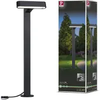 Paulmann Poller ITO horizontal 94546 Verlichtingssysteem Plug&Shine LED-tuinspot LED 6 W Warmwit Antraciet