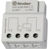 Finder Electromechanische Schakeldoos Montage Relais 12A 230V AC - 13.31.8.230.4300