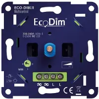 EcoDim Multicontrol led dimmer 0-250W | Fase Afsnijding (RC) | DIM.11