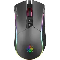 Inca RGB 7D MACRO toetsen voor PROFESYONEL spellen (Bedraad), Muis, Zwart, Grijs