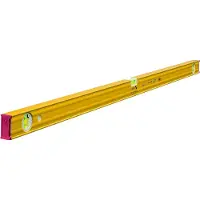 Stabila Type 80 AS-2 19173 Metalen waterpas Incl. anti-slip 120 cm 0.5 mm/m