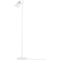 Dyberg Larsen Vloerlamp Oslo, wit / opaal, Woon-/ Eetkamer, metaal, Scandinavisch, vloerlamp