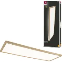 Paulmann Plafondlamp , Atria Shine, Hout, Werkkamer / Kantoor, Kunststof, Modern