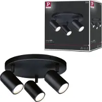 Paulmann 66776 Plafondlamp GU10 Zwart (mat)